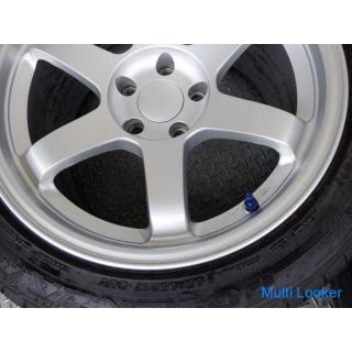 RAYS VR TE37 TE37C Forged 17 inch 9J +15 5 holes PCD 114.3 Beautiful goods RE050A 245 / 45R17 with 4