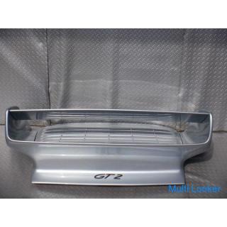 Porsche Genuine 911 993 GTⅡ GT-2 GT2 Street Carbon Rear Wing Engine Hood Instant Delivery Genuine Su