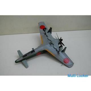 Current exhibition Plastic model Japanese army? Fighter Shinden? model