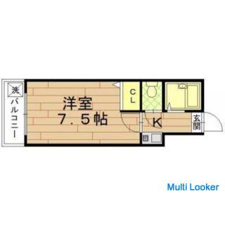 [Sanjokai shopping street right away] [This price includes management fee] [Separate type] [Top floo