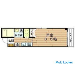 [The calm environment of Nijo Castle] [Near the station] [All rooms are corner rooms] [3 points sepa
