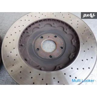 Good degree! !! Nissan Genuine R35 GT-R GTR VR38DETT 2017 MY17 Brake Rotor Rotor 1 unit 390Φ 380Φ In