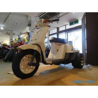 HONDA GYRO UP TA01 50cc 5164 km. White Mini Car Registration Production! Moped Original Charis Scoot