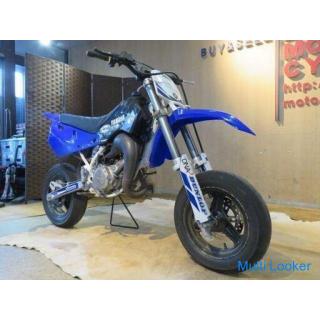 YAMAHA YZ80 4GT 80cc Blue Black Race competition!