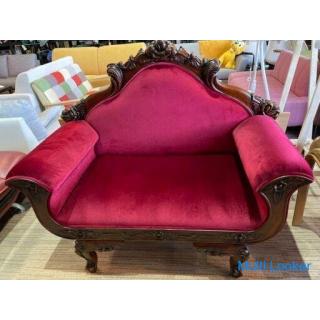 gorgeous! Rococo style! Two-seat sofa!