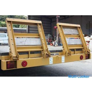 Endo Planning Atsuta type trailer T3030 type loading 3000kg tow trailer double tire combine trailer