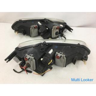 No cracks D9 Peugeot 406 Coupe Genuine halogen headlight left and right set