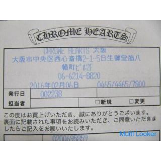 In stock! CHROME HEARTS BABY CLSC FLRL CRS No. 13