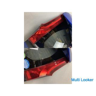 GK3 Honda Fit Genuine Backdoor Rear Gate OP Large Spoiler Wing With Back Camera B593M Sporty Blue M 