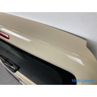 No dent 2020 MR92S Hustler hybrid genuine back door rear gate ZVG chiffon ivory M mileage 6.481 km. 