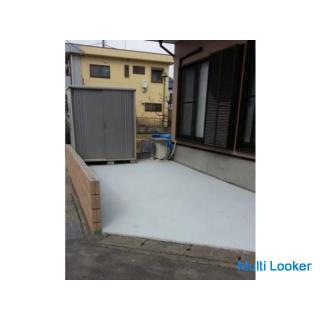 Concrete pavement! Interior and exterior remodeling!