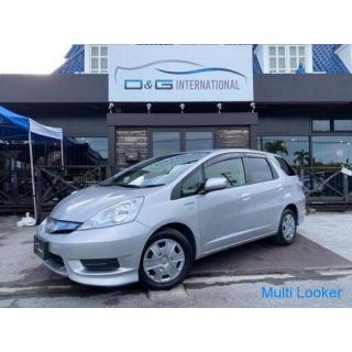 2013 Honda Fit Shuttle Hybrid C No repair history 88.000 km
