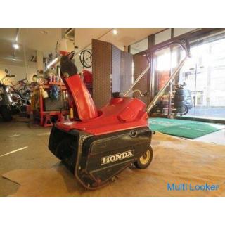 HONDA HS35 Snow Plow Actual operation! 3.5hp Handheld engine