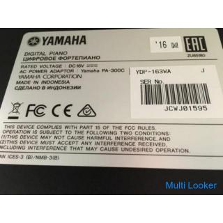 i437 YAMAHA YDP-163 WA 2016 Yamaha Electronic Piano
