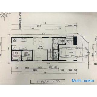 [Kyuhoji Station] Easy-to-use floor plan / Located in a quiet residential area