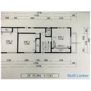 [Kyuhoji Station] Easy-to-use floor plan / Located in a quiet residential area