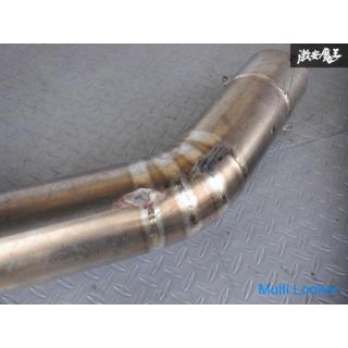 beautiful! !! R-magic FD3S RX7 13B Full titanium muffler Straight catalyst integrated 100Φ TO4Z Used