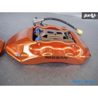 Beauty products! !! Traveling about 1000 km Genuine Brembo R35 GT-R GTR NISMO 2018 Caliper Rotor End