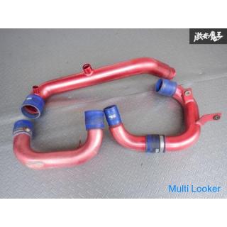 Rare item! !! Out of print! RALLIART CP9A Lancer Evolution 6 4G63 Aluminum Pipe Set