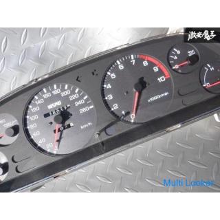 Rare item with guarantee! !! NISMO BNR32 Skyline GT-R RB26DETT Black Speedometer 260 km speed Displa