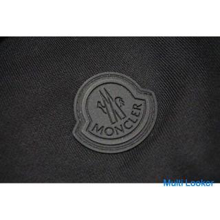 MONCLER F10918G72500 V8130 Sweat Trainer XL Round Neck Black Domestic Genuine ♪