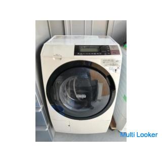 Price cut ⭐︎ Cleaned 2016 HITACHI 11 / 6kg drum type washing machine BD-S8800L