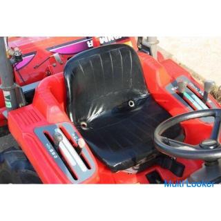 Yanmar Tractor Ke-1 12.5 horsepower 4WD Continuously variable transmission Tillage width 1100 mm [Ag