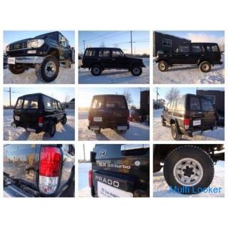 Toyota Land Cruiser Prado EX Wide 5-seater, 3-inch lift-up, certified, sunroof, new seat cover, new 