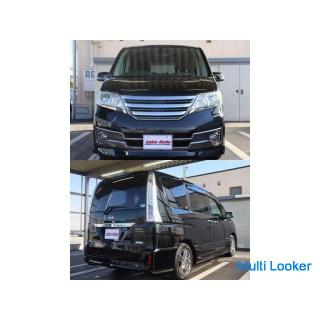 Nissan Serena Rider Blackline S HV Flip Down Monitor!!  The lowest price in the company loan industr