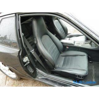1994 Porsche 968 black leather seat