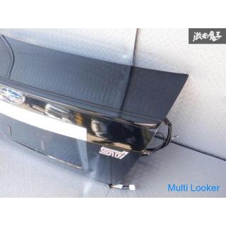 Subaru Genuine GVF Impreza WRX STi 2010/6 EJ257 A-line Trunk Panel Lid STI Spoiler 32J Obsidian Blac