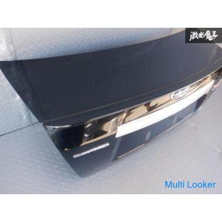 Subaru Genuine GVF Impreza WRX STi 2010/6 EJ257 A-line Trunk Panel Lid STI Spoiler 32J Obsidian Blac