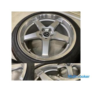 Good Condition Forged RAYS REM ROGA 20 inch 8.5J / 9.5J +36 PCD120 5H 245 / 40R20 275 / 35R20 4 pcs 
