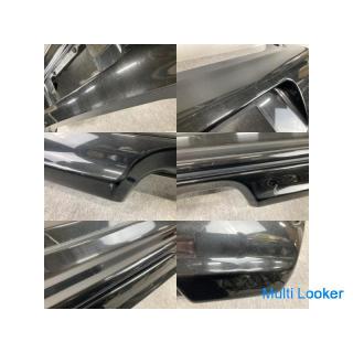 Toyota iQ Genuine Rear Bumper MODELLISTA Muffler Center Out Rear Under Spoiler 209 Black