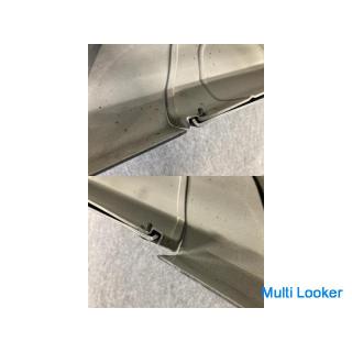 Toyota iQ Genuine Rear Bumper MODELLISTA Muffler Center Out Rear Under Spoiler 209 Black