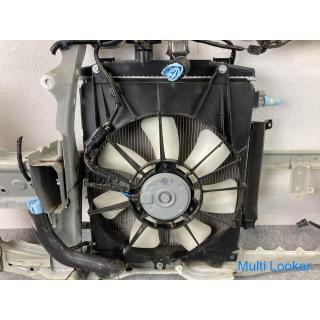 Honda N-BOX turbo genuine core support radiator condenser electric fan