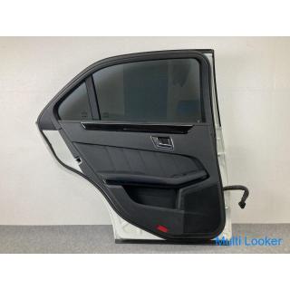 Mercedes E Class W212 E300 Genuine Left Rear Door 650 Calcite White