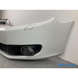 VW 1K Golf 6 VI Genuine Front Bumper with Fog B4 Candy White