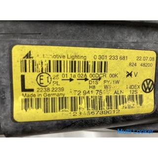 Good product No cracks Late VW Volkswagen Touran 1T Genuine HID headlight left and right set