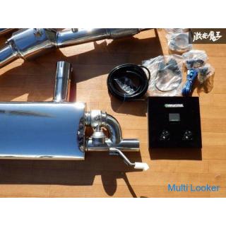 New unused ARMYTRIXCAT-BACK X118 CLA35 AMG Shooting break muffler with wireless remote control kit M