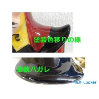 Less usability ★ Disney Aladdin pottery figure 5 body set up to 21 cm Aladdin Jasmine Genie Abu figu