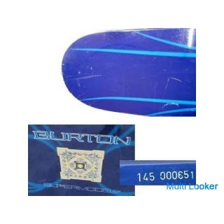 161 cm Snowboard board only Burton Super Model 2000 Cumber Directional Twin SUPER FLY 2 Woodcore Blu