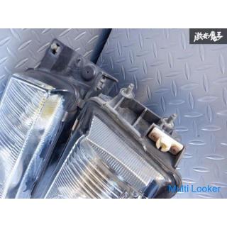 Beauty products! !! Nissan Genuine S13 Silvia Previous term Projector Round 2 headlights Lamps Left 