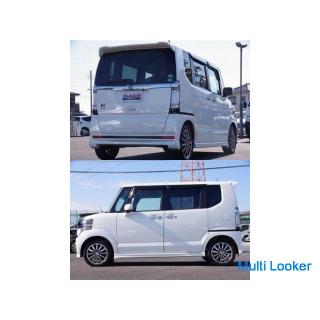 Honda N BOX Custom G Turbo A Package! !! The lowest price in the company loan industry! !!
