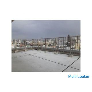 Newly built / roof balcony / corner room double-sided balcony [8 minutes walk from Asashiobashi Stat