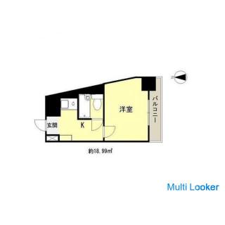 Near the station ★ 5 minutes walk from Teradacho station [Shikikin key money 0. Brokerage fee 0 + 20