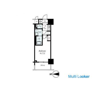 [1 minute walk from Ebisucho Station] Condominium in front of the station [No brokerage fee + 20,000