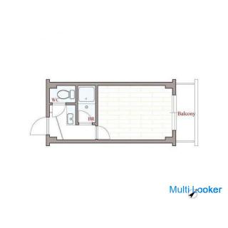 1 month free rent [6 minutes walk from Tanabe station] AL / EV / separate / no brokerage fees