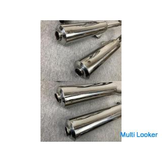 No bending Kawasaki ZZR1200 NINJA Genuine normal muffler Silencer Full exhaust K448 M084 ZX1200C ZXT