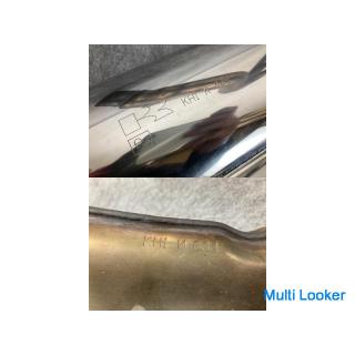 No bending Kawasaki ZZR1200 NINJA Genuine normal muffler Silencer Full exhaust K448 M084 ZX1200C ZXT